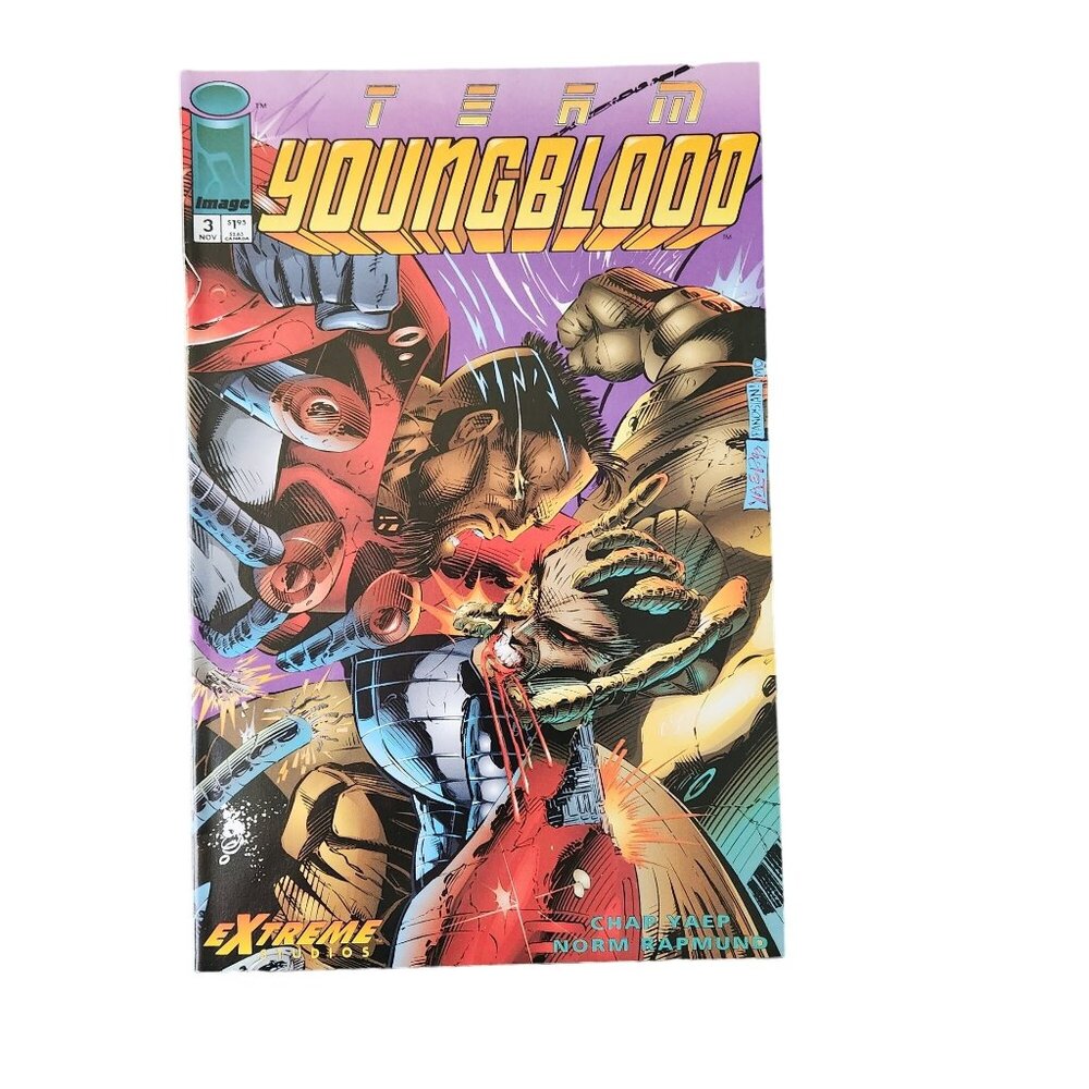 Image Team Youngblood #3 1993 Comic Book Collector Bagged Boarded